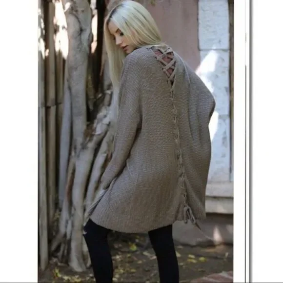 𝅺taupe Cardigan sweater - Picture 10 of 15